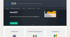 Desktop Screenshot of geowww.agrocampus-ouest.fr