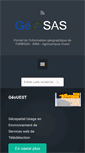 Mobile Screenshot of geowww.agrocampus-ouest.fr