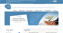 Desktop Screenshot of agrocampus-ouest.fr