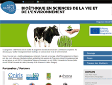 Tablet Screenshot of bioethics.agrocampus-ouest.eu