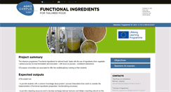 Desktop Screenshot of functional-ingredients.agrocampus-ouest.fr