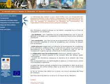 Tablet Screenshot of metiers.agrocampus-ouest.fr